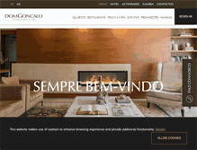 Tablet Screenshot of hoteldg.com